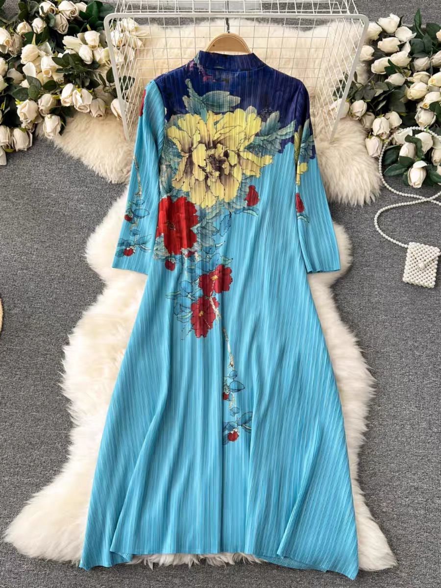 I want it I buy it miyaki floral dress CD867 images